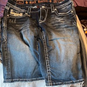 Rock revival size 30 Bermuda shorts